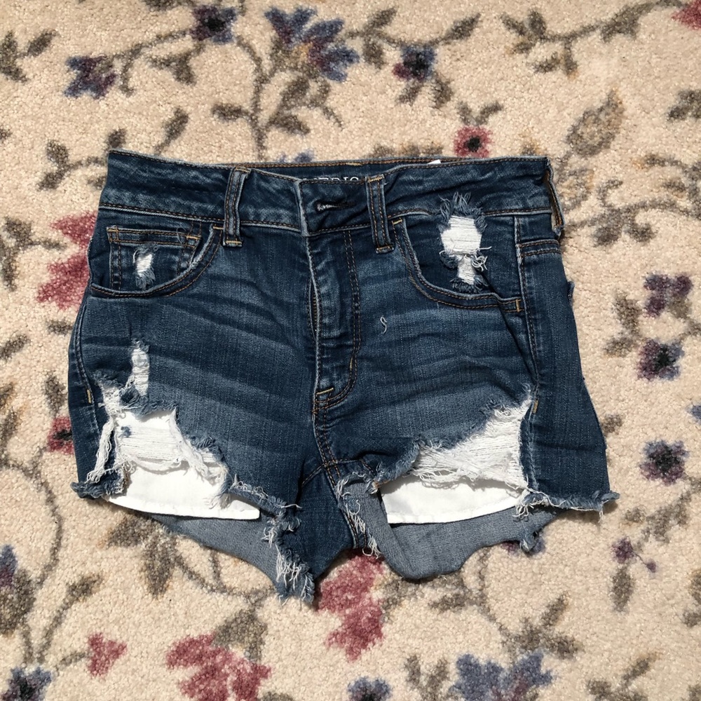 American Eagle Distressed Shorts